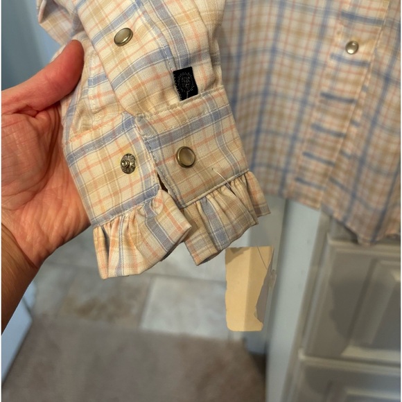 Vintage Rockmount Ranchwear Bib Blouse with Pearl Snaps 🫰 🐮 🤠 NWT Rare Find - Picture 10 of 10